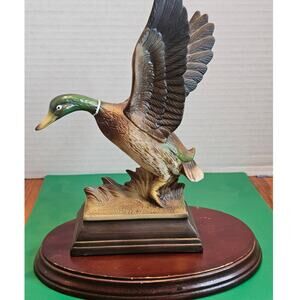 "Flight of the Mallard" Special Edition Porcelain Duck Figurine Birds in Flight